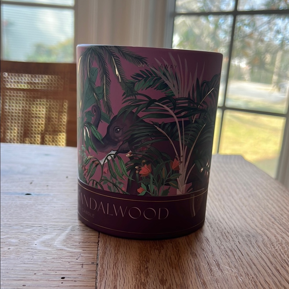 Anthropologie Candle Vetiver & Sandalwood Kerala Woods